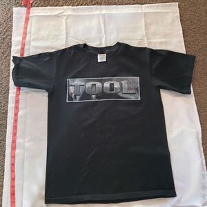 Tool Band 2000s Anvil Black Cotton T-Shirt Schism